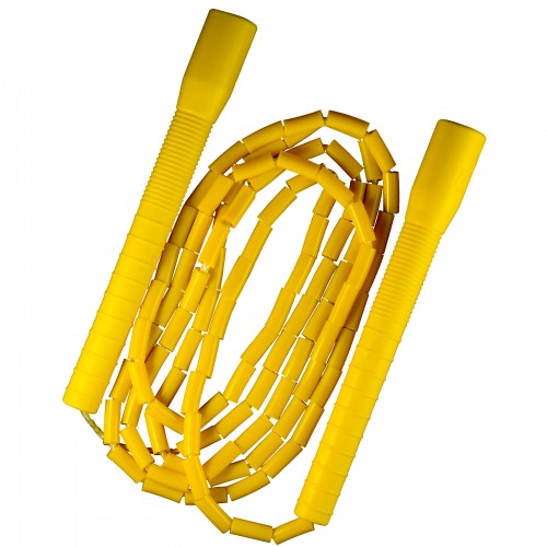 Speciale rope beaded geel - lange handvatten